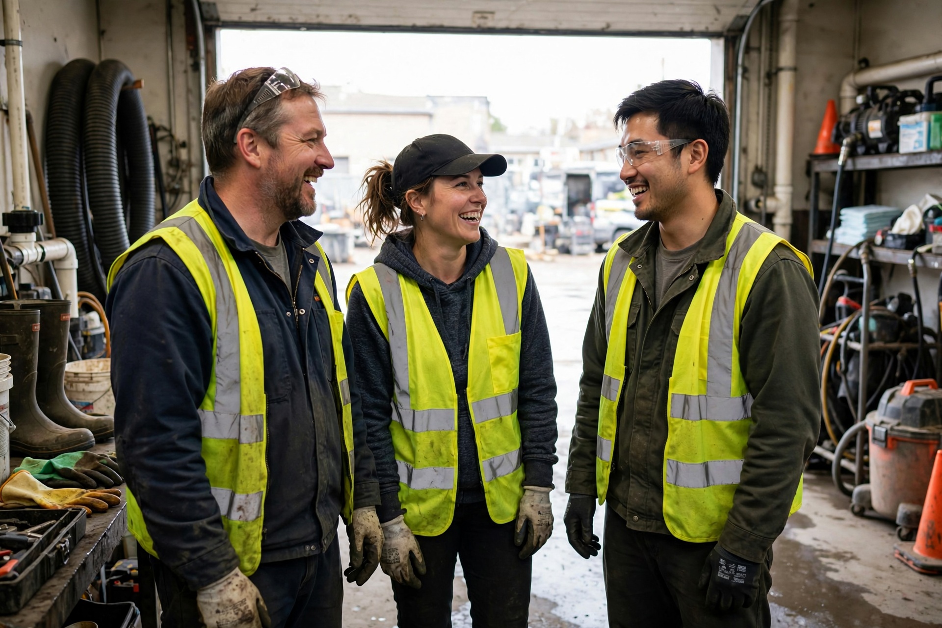 Roseville Sewage Cleanup Co team