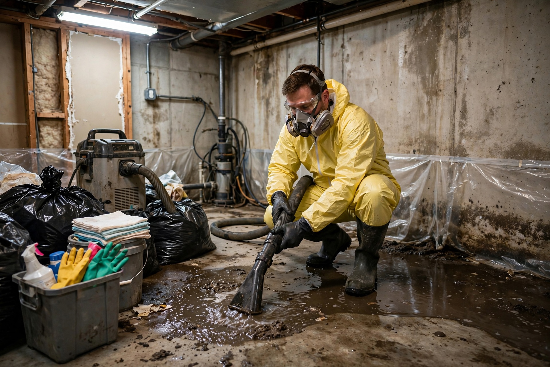 Sewage Backup Cleanup in Roseville, MI